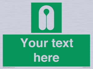 Custom sign safe condition Lifejacket